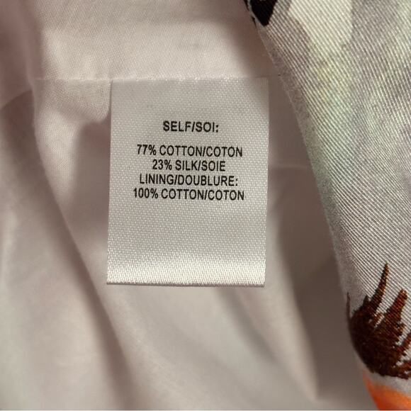 NWT Tanya Taylor SilK Floral Short A-Line Skirt Feminine Flowy  - Size L - Picture 5 of 9